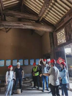 省文物建筑保护研究院对河南义马李家大院保护修缮工程安全检查